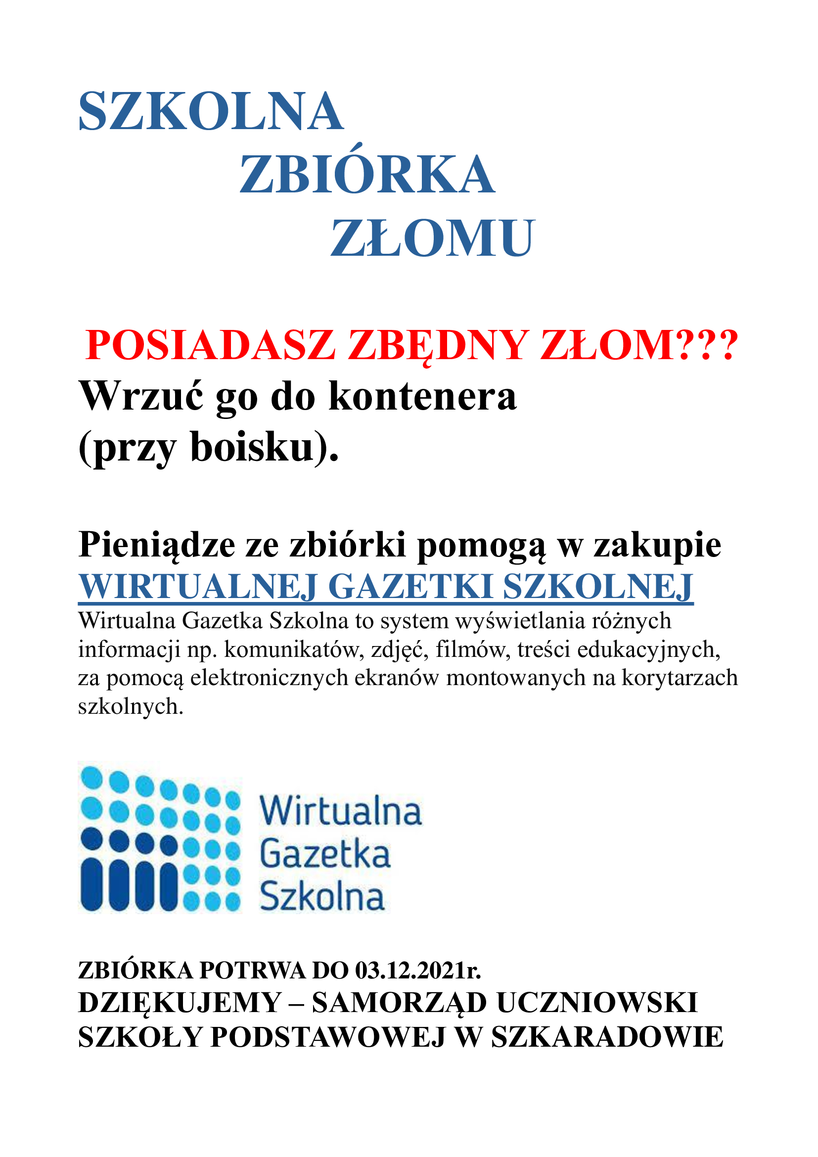 zbiórka złomu